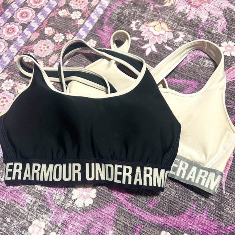 Set of 2 Under Armour Sports Bras Small